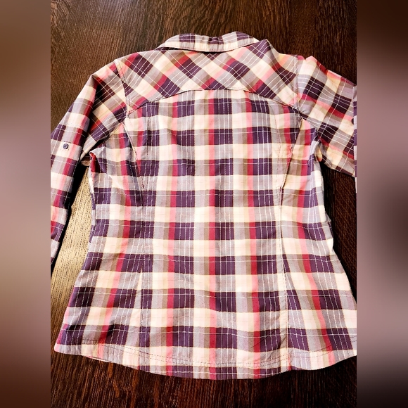 Columbia Ladies Vented Breathable Sun Protection Shirt Size Large EUC $17 - Picture 6 of 6